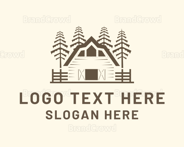 Rustic Old Barn Logo