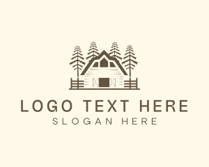 Barn - Rustic Old Barn logo design