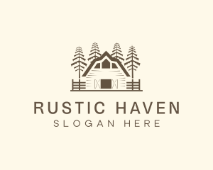 Rustic Old Barn logo design