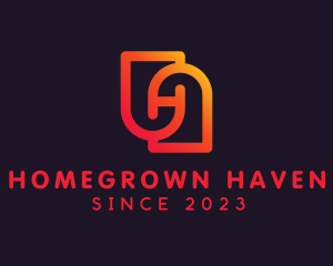 Generic Modern Letter H Company logo design