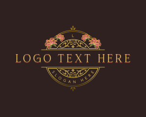 Floral Luxury Brand Logo