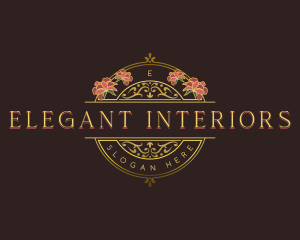 Floral Luxury Brand logo design