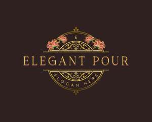 Floral Luxury Brand logo design