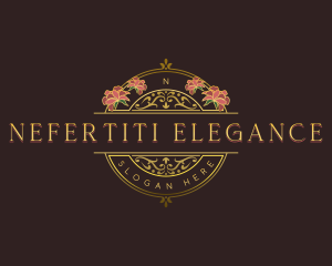 Floral Luxury Brand logo design