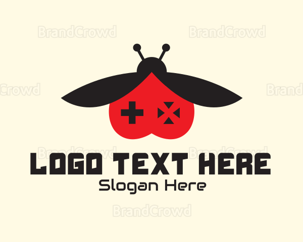 Ladybug Game Controller Logo