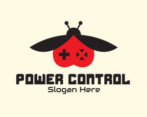 Control - Ladybug Game Controller logo design
