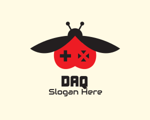 Gaming Controller - Ladybug Game Controller logo design