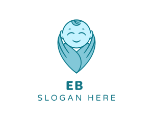 Maternity - Newborn Baby Boy logo design