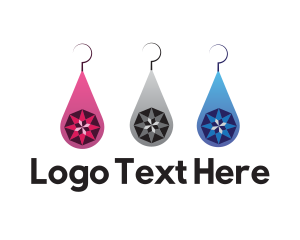 Colorful - Gemstone Jewelry Earrings logo design