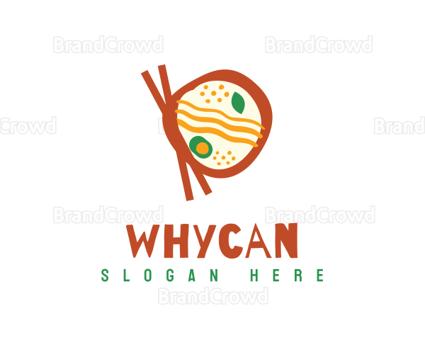 Traditional Ramen Cuisine Logo