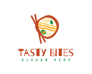 Cuisine - Traditional Ramen Cuisine logo design