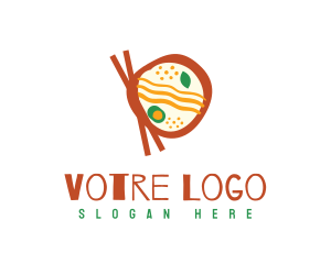 Noodle - Traditional Ramen Cuisine logo design