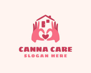 Heart Home Care Foundation logo design