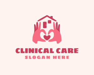 Heart Home Care Foundation logo design