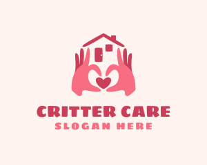 Heart Home Care Foundation logo design