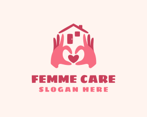 Heart Home Care Foundation logo design