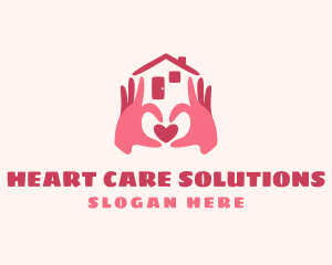 Heart Home Care Foundation logo design