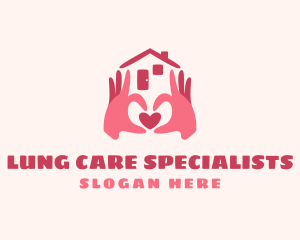 Heart Home Care Foundation logo design