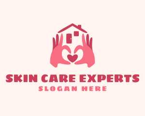 Heart Home Care Foundation logo design