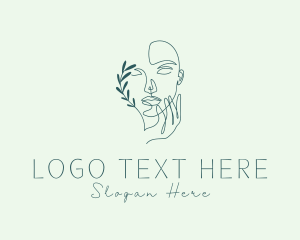 Leaf - Beauty Eco Face logo design