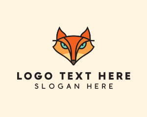 Wild Fox Animal  Logo