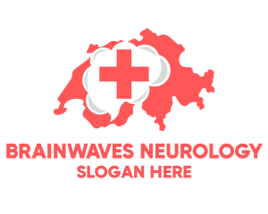 Neurology - Swiss Brain Neurology logo design