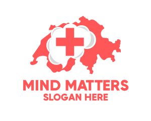 Brain - Swiss Brain Neurology logo design