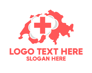 Cross Country - Swiss Brain Neurology logo design