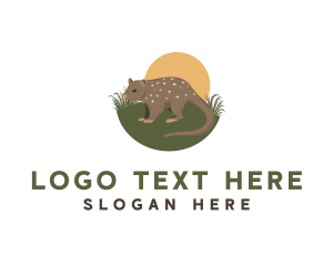 Zoo - Quoll Animal Sanctuary logo design