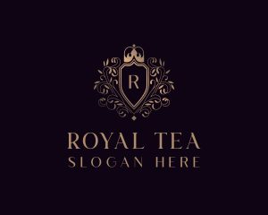 Royal Shield Hotel logo design