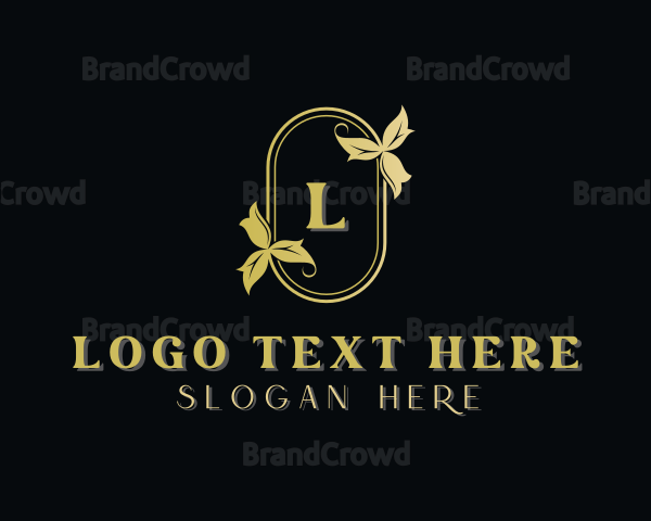 Wedding Floral Event Logo