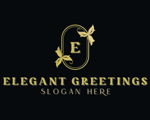 Wedding Floral Event logo design