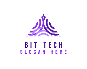 Triangle Tech Marketing logo design