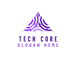 Triangle Tech Marketing logo design