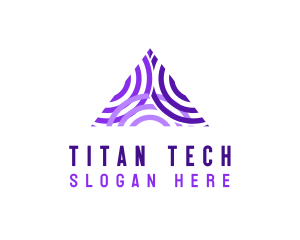 Triangle Tech Marketing logo design