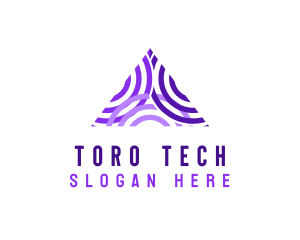 Triangle Tech Marketing logo design