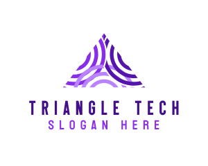 Triangle Tech Marketing logo design