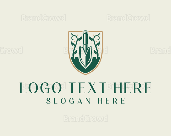Trowel Lawn Care Shield Logo