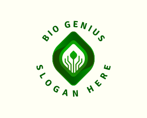 Biotechnology - Biotech Leaf Science logo design