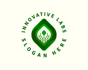 Biotech Leaf Science logo design