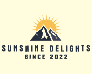 Sunshine - Sunshine Mountain Adventure logo design