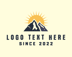 Adventure - Sunshine Mountain Adventure logo design