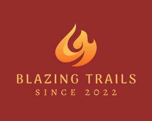 Wildfire - Blazing Hot Fire logo design