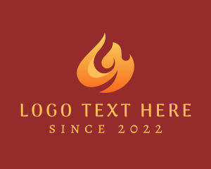 Blaze - Blazing Hot Fire logo design