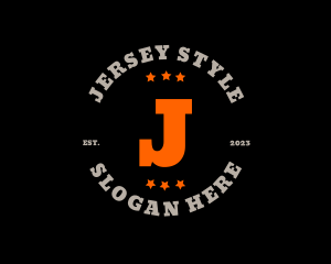 Jersey - Retro Athletic Brand logo design