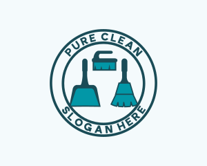 Sanitize - Sanitation Cleaning Housekeeping logo design