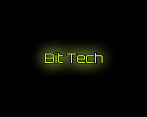 Tech Neon Online logo design