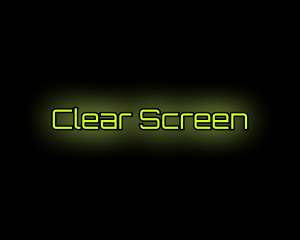 Screen - Tech Neon Online logo design