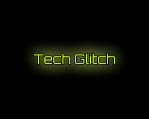 Tech Neon Online logo design