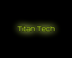 Tech Neon Online logo design